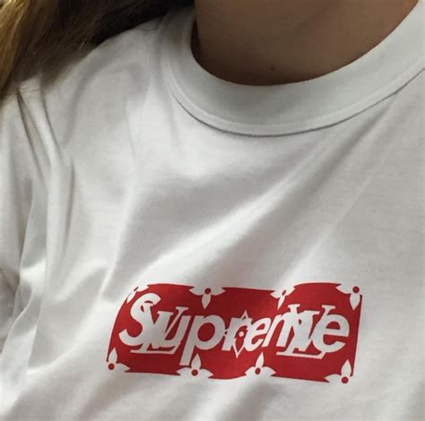 louis vuitton supreme monogram box logo tee|Louis Vuitton logo print.